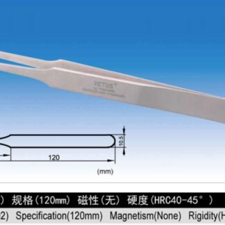 VETUS:SA系列不鏽鋼超精細高精密鑷子(102-SA)