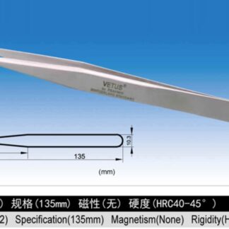 VETUS:SA系列不鏽鋼超精細高精密鑷子(27-SA)