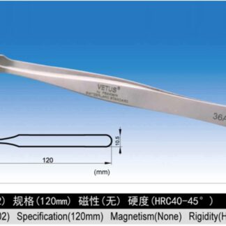 VETUS:SA系列不鏽鋼超精細高精密鑷子(36A-SA)